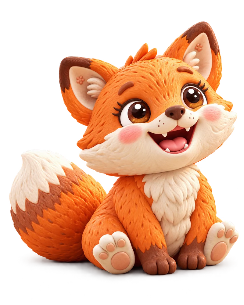 A friendly fox guide
